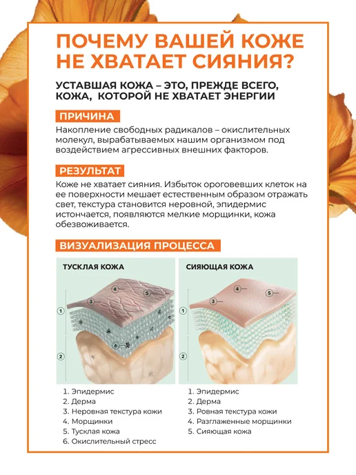 Yves Rocher Набор уходовой косметики для лица, оранжевый, фото 3