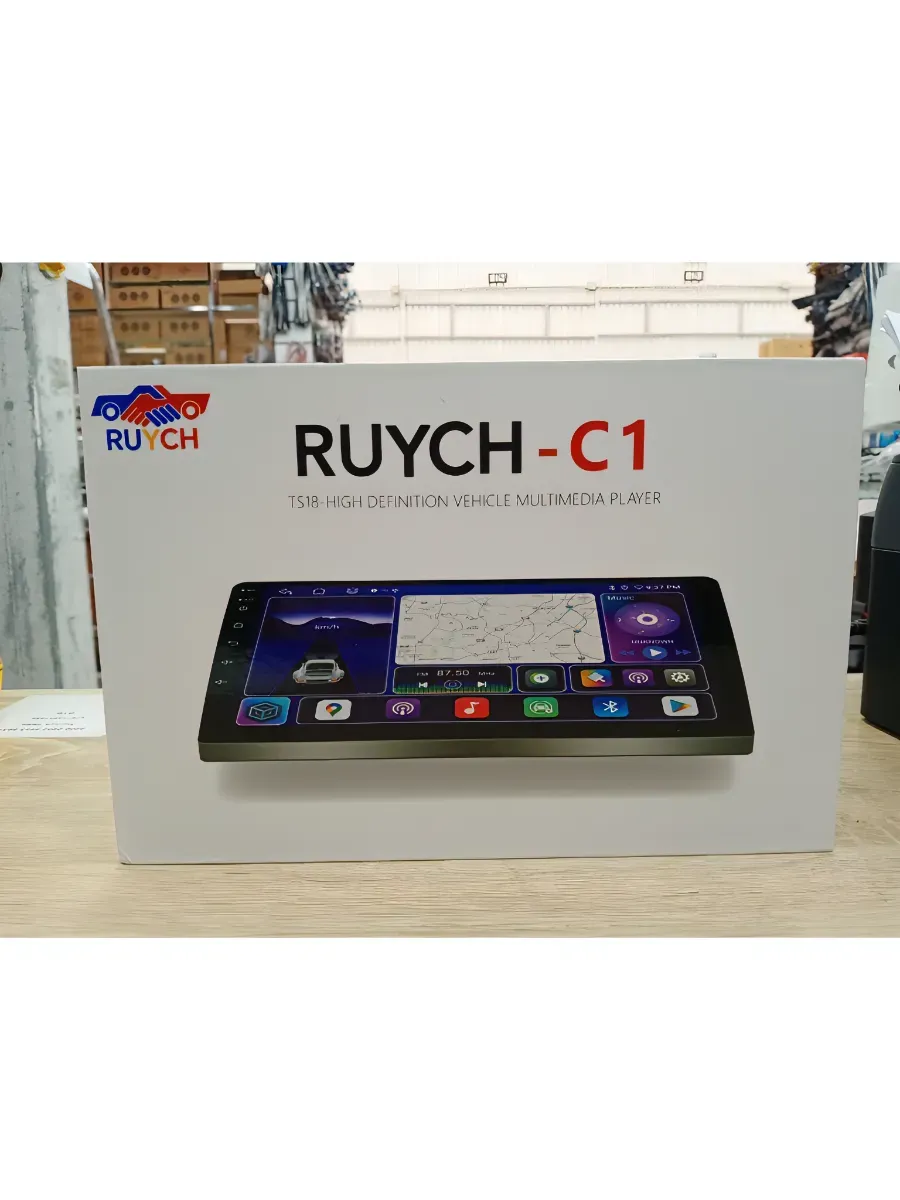 Магнитола для автомобиля 2din андроид Ruych C1 6/128 ГБ 9"