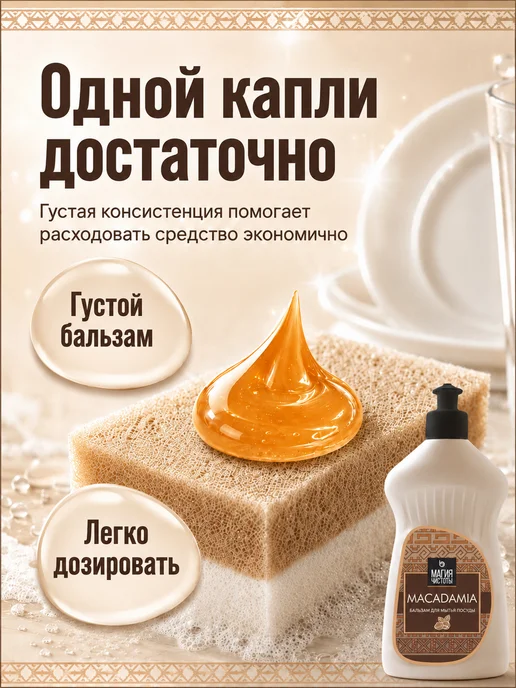 Средство для мытья посуды моющее Бальзам, вариант, фото 3