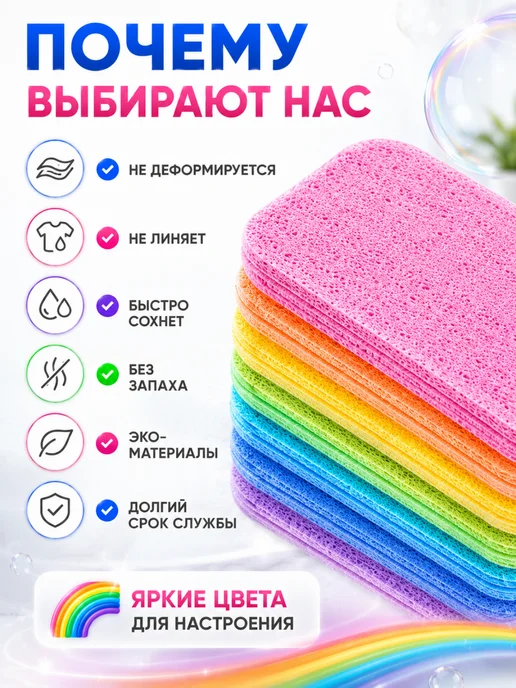 Отрывная салфетка из микрофибры для кухни и дома, голубой, фото 7