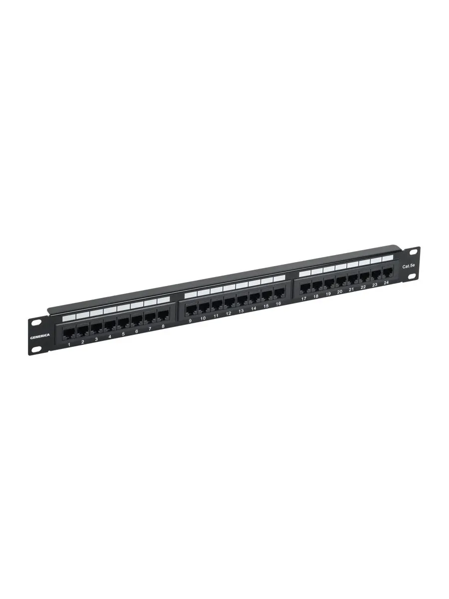 Патч-панель PP24-1UC5EU 1U кат.5E UTP