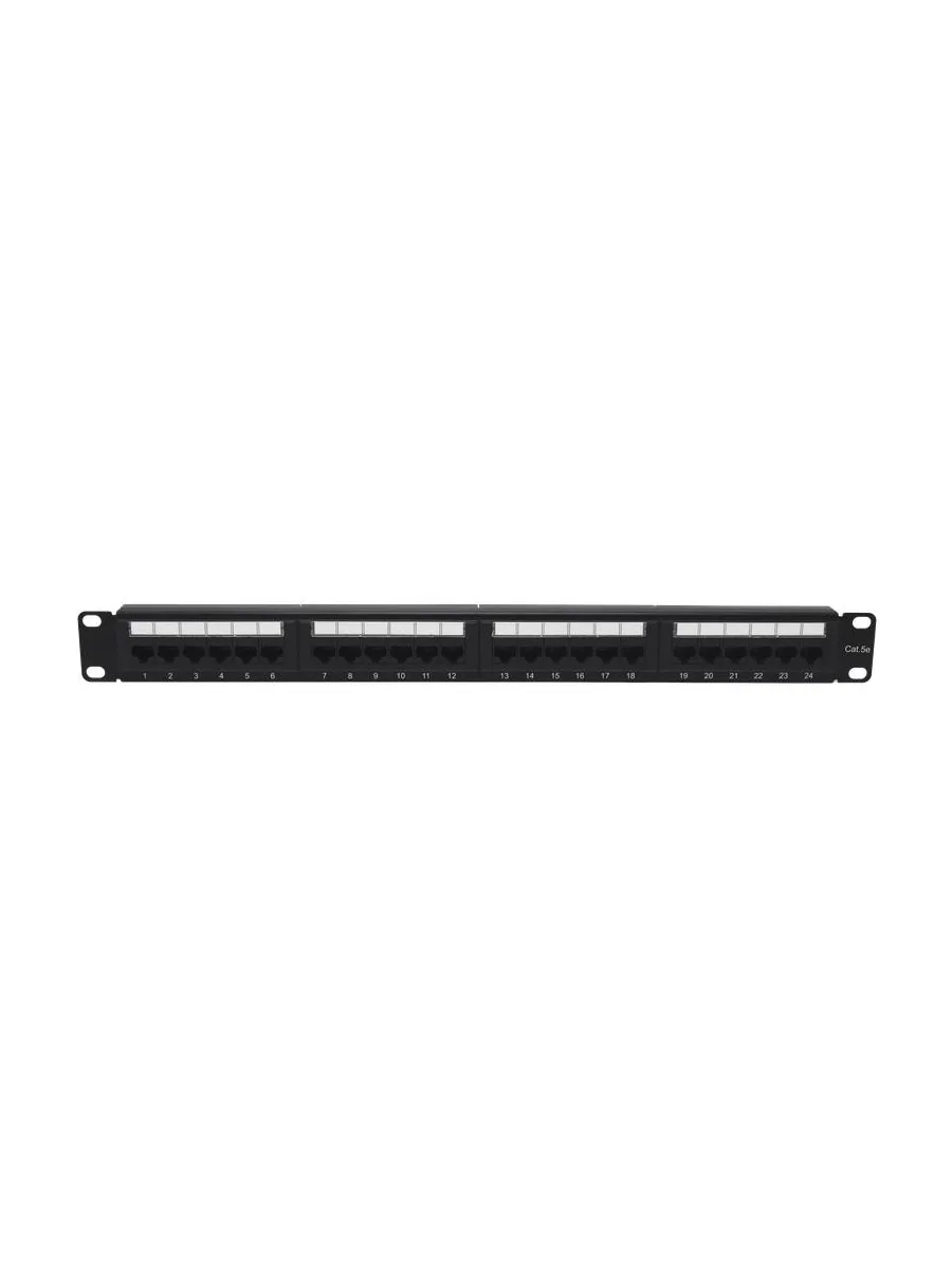 Патч-панель TOKOV ELECTRIC 19" 1U кат.5E 24 порта