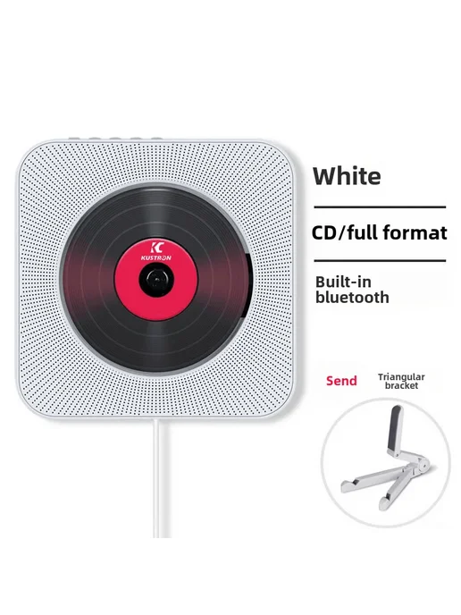 Нет бренда Портативный Bluetooth-динамик KC606 Красный, DVD white, розовый, фото 7
