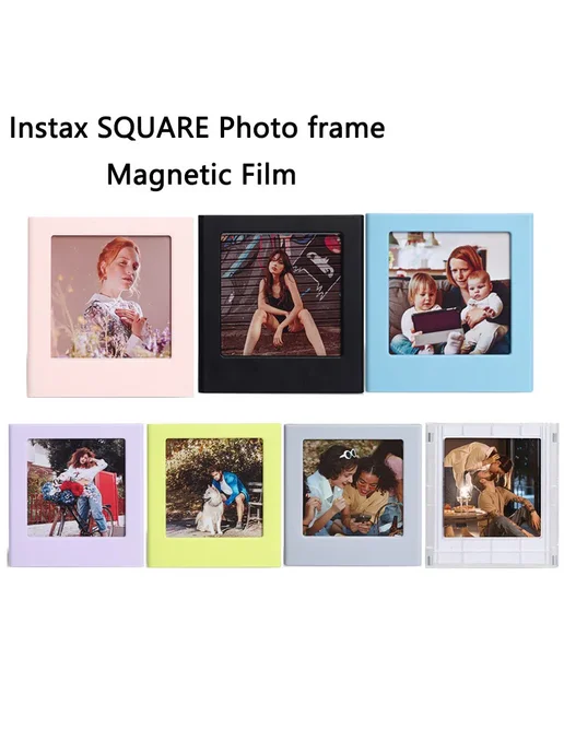 AEVYVKV 6 фотофоторамок Instax SQUARE, серебристо-белые, белый, фото 2