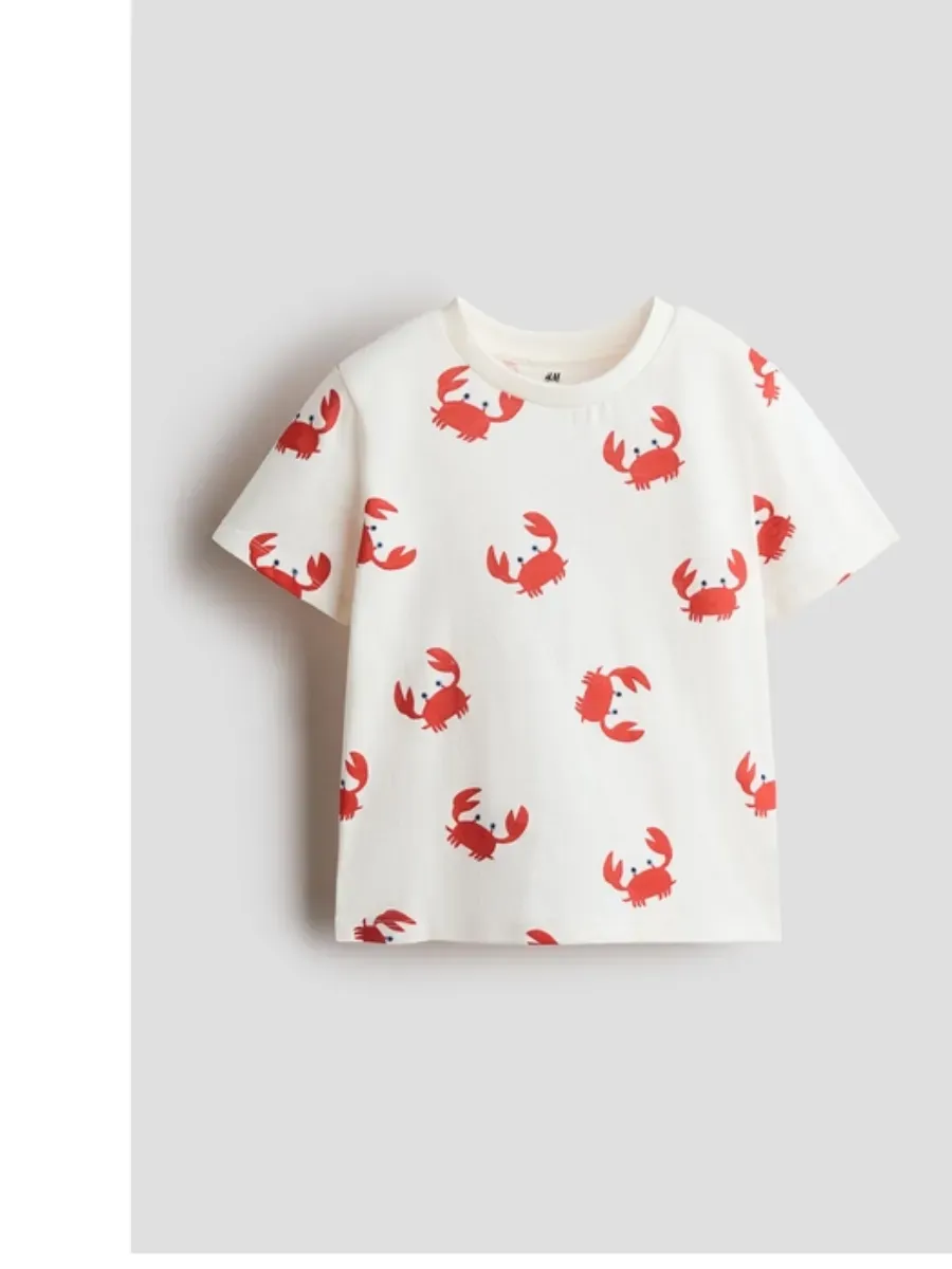 Футболка с принтом H&M