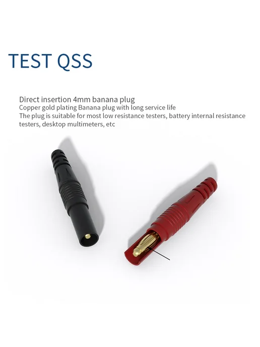 TEST QSS QSS 4-проводной измерительный провод для электрических испыт, вариант, фото 5