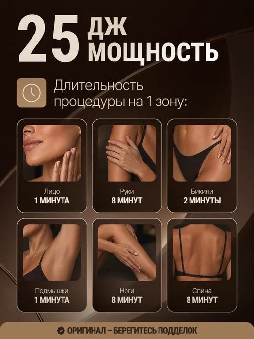 Luverance Фотоэпилятор лазерный удаления волос профессиональный 25 Дж, вариант, фото 2