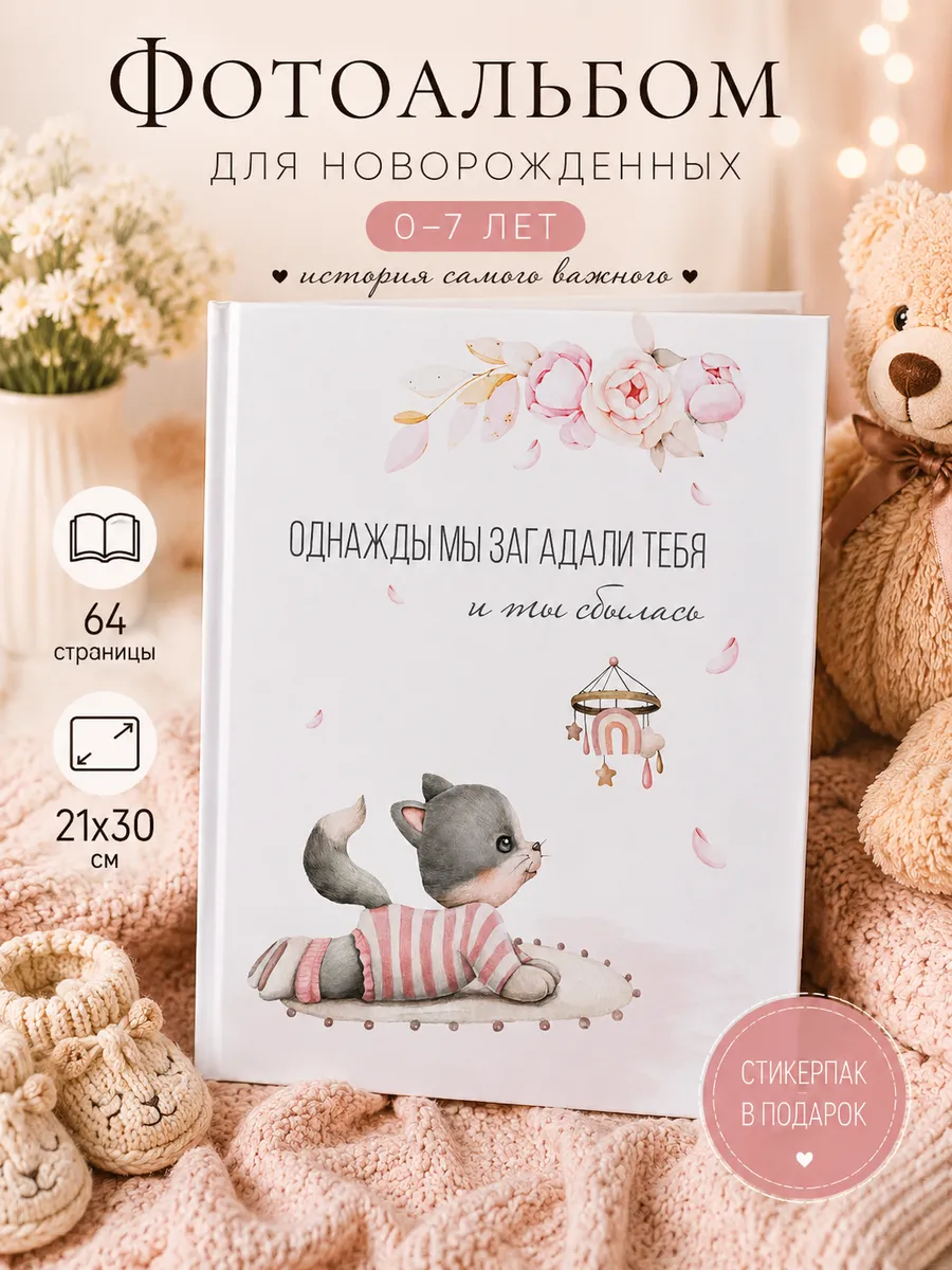 Фотоальбом для новорожденных