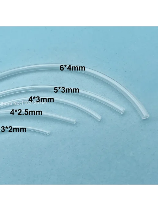 HWYKJM Трубка для чернил 20 м Clear 3X2mm, 20 м, фото 4