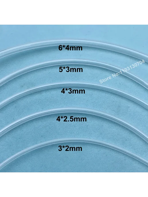 HWYKJM Трубка для чернил 20 м Clear 4X2.5mm, 20 м, фото 2