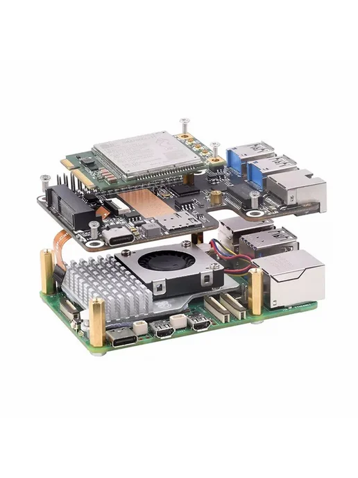 Нет бренда Модуль Raspberry Pi 5 PCIe 4G LTE A, 4 г, фото 2