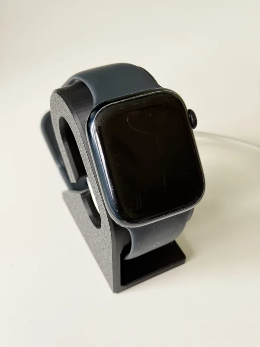 3D Dom Подставка для зарядки Apple Watch док-станция, черный, фото 4