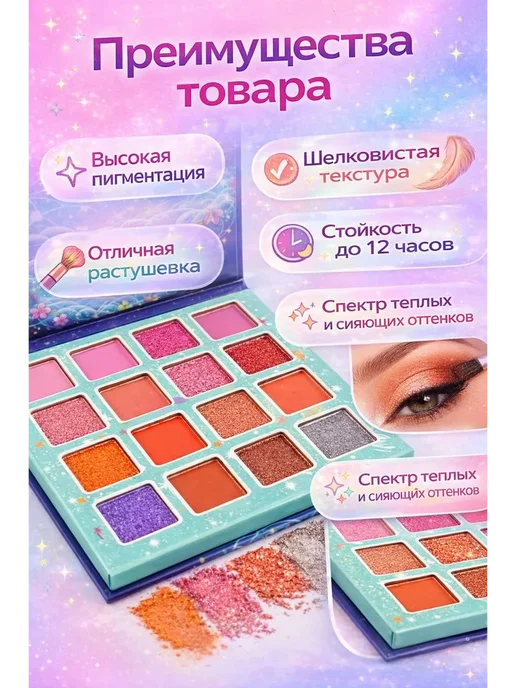 28.08 Палетка теней для век для вашего идеального макияжа, вариант, фото 2