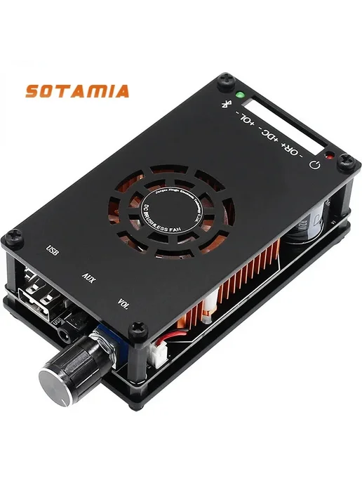 SOTAMIA Bluetooth усилитель мощности 2x50 Вт, 2x50, 50 Вт