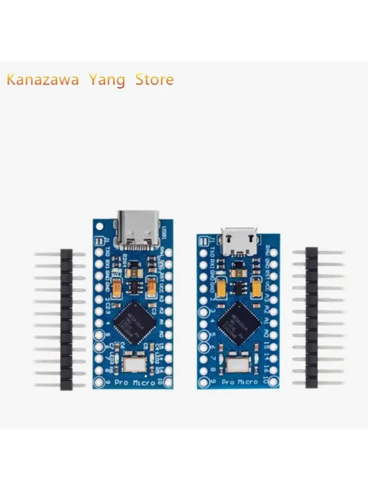 CIOVIO Atmega32U4 плата Arduino Leonardo Mini Micro USB, TYPE-C USB, фото 2