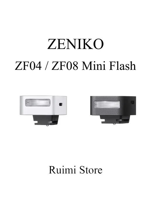 Нет бренда Мини вспышка Viltrox ZF08 Black, черный, фото 2