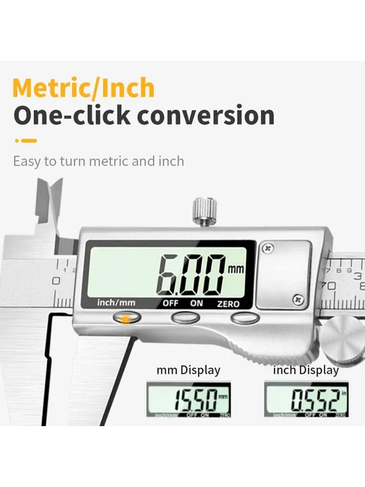 Kesitoyo Электронный штангенциркуль IP54 Caliper, вариант, фото 3
