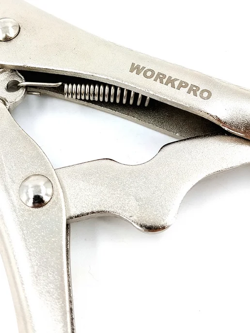 WORKPRO Клещи зажимные с прямыми губками 180 мм WP231159, вариант, фото 6