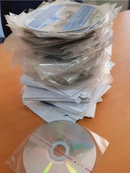 CD диски для творчества 120 шт, 120 шт, фото 3