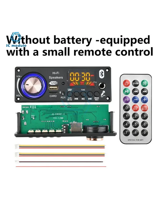 Diymore MP3-декодер D185BT Bluetooth 5.3, цвет Package A, 5,3 цв., фото 6