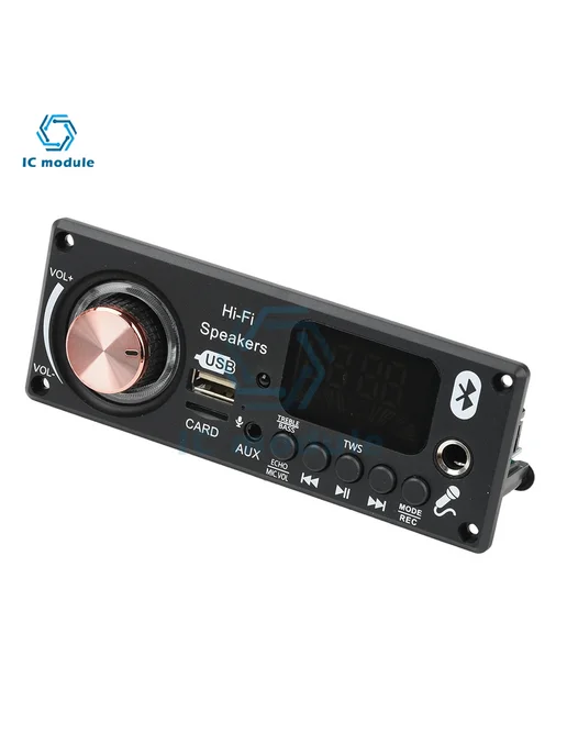 Diymore MP3-декодер D185BT Bluetooth 5.3, цвет Package A, черный, фото 3