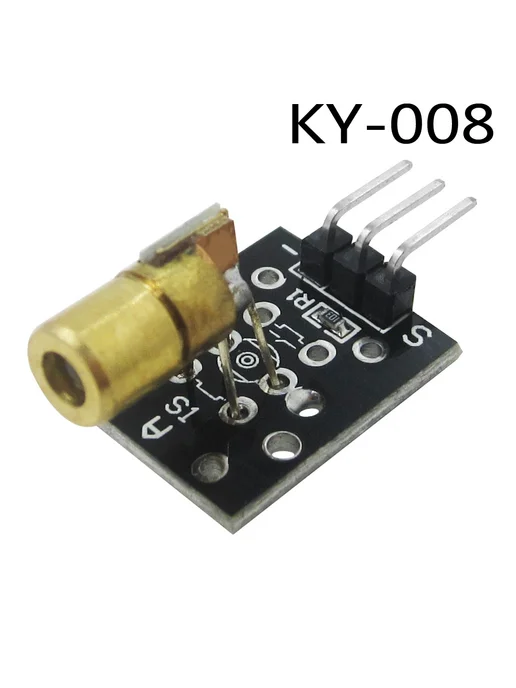 Нет бренда Лазерный диод KY-008 красный 650 нм 10 шт, 10 шт