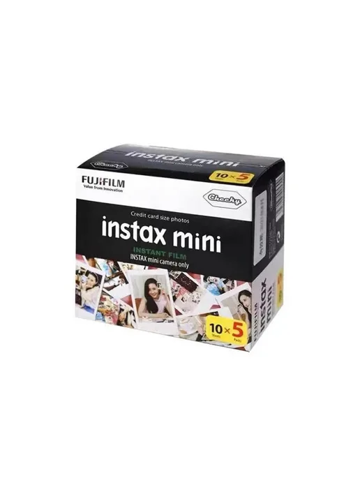 FUJIFILM Instax Mini Film White Edge 50 листов, белый