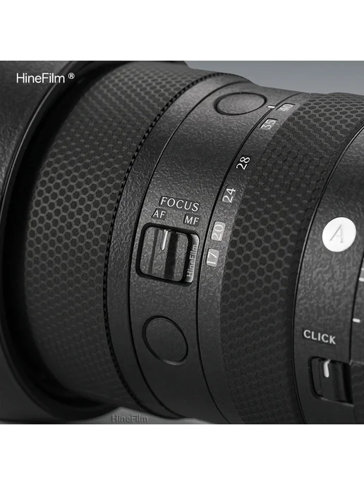 HineFilm пленка для объектива Sigma 17-40 f1.8 Matte Black, черный, фото 5