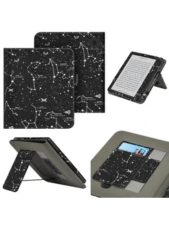 Mingfeng Чехол для Kobo Libra Color 2 H2O, черный Constellation