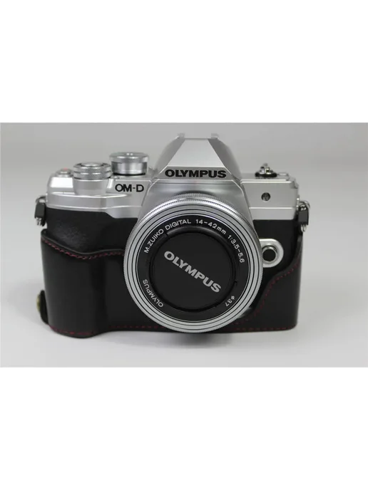 Нет бренда Olympus OM-D E-M10 с объективом 14-42mm, черный, черный