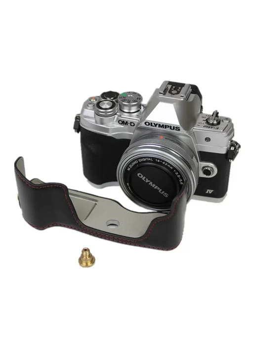 Нет бренда Olympus OM-D E-M10 с объективом 14-42mm, черный, черный, фото 2