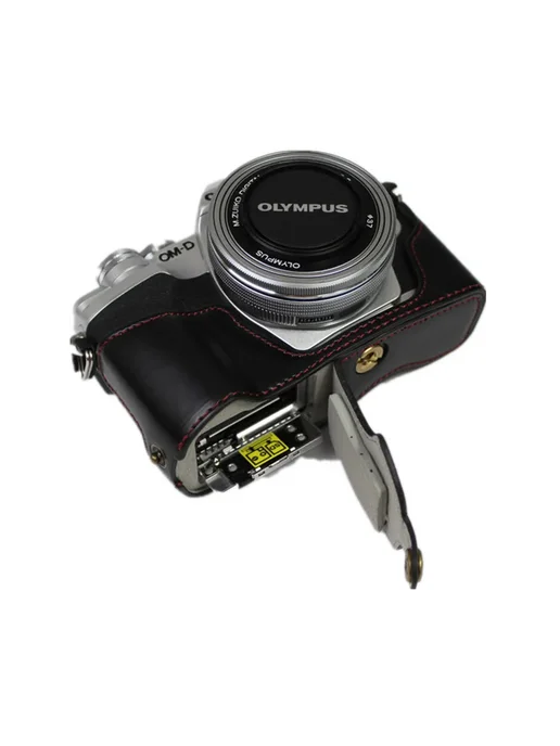 Нет бренда Olympus OM-D E-M10 с объективом 14-42mm, черный, черный, фото 4