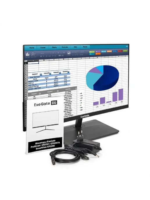 EXEGATE Монитор для ПК 21.5" EX300342RUS IPS 1920 x 1080 100Гц, 1920x1080, фото 5