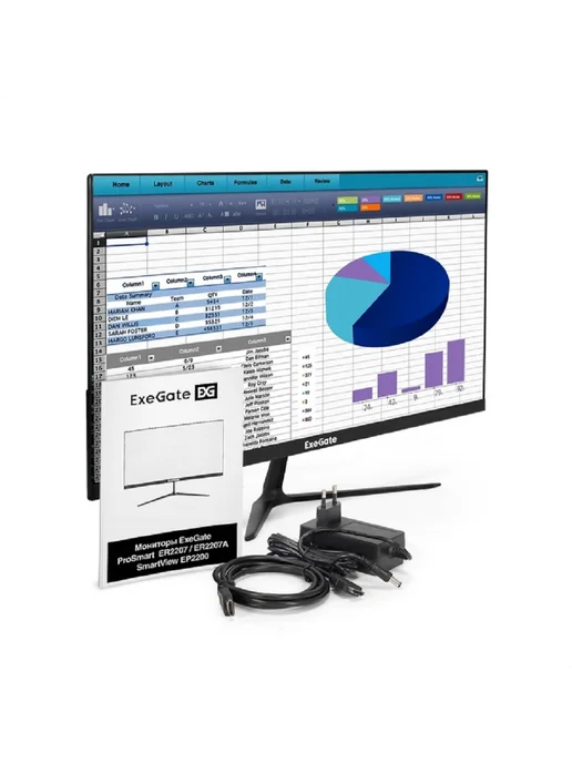 EXEGATE Монитор для ПК 21.5" EX300341RUS VA 1920 x 1080 100Гц, 1920x1080, фото 5