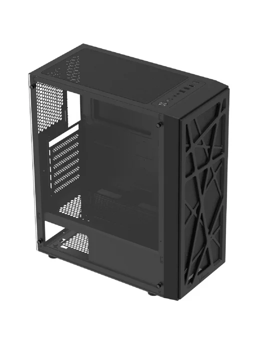 NO NAME Корпус для ПК сталь 0.6 мм ATX 2 USB без БП, вариант, фото 4