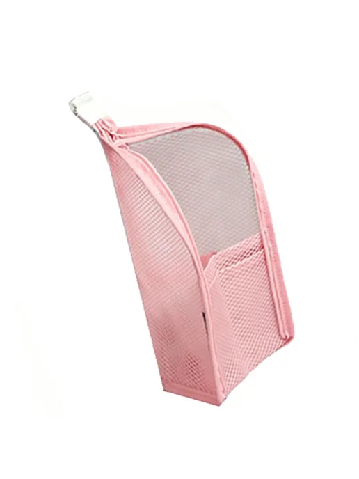 Раскладная сумка для косметики, лёгкая, влагостойкая, Pink, розовый, фото 3