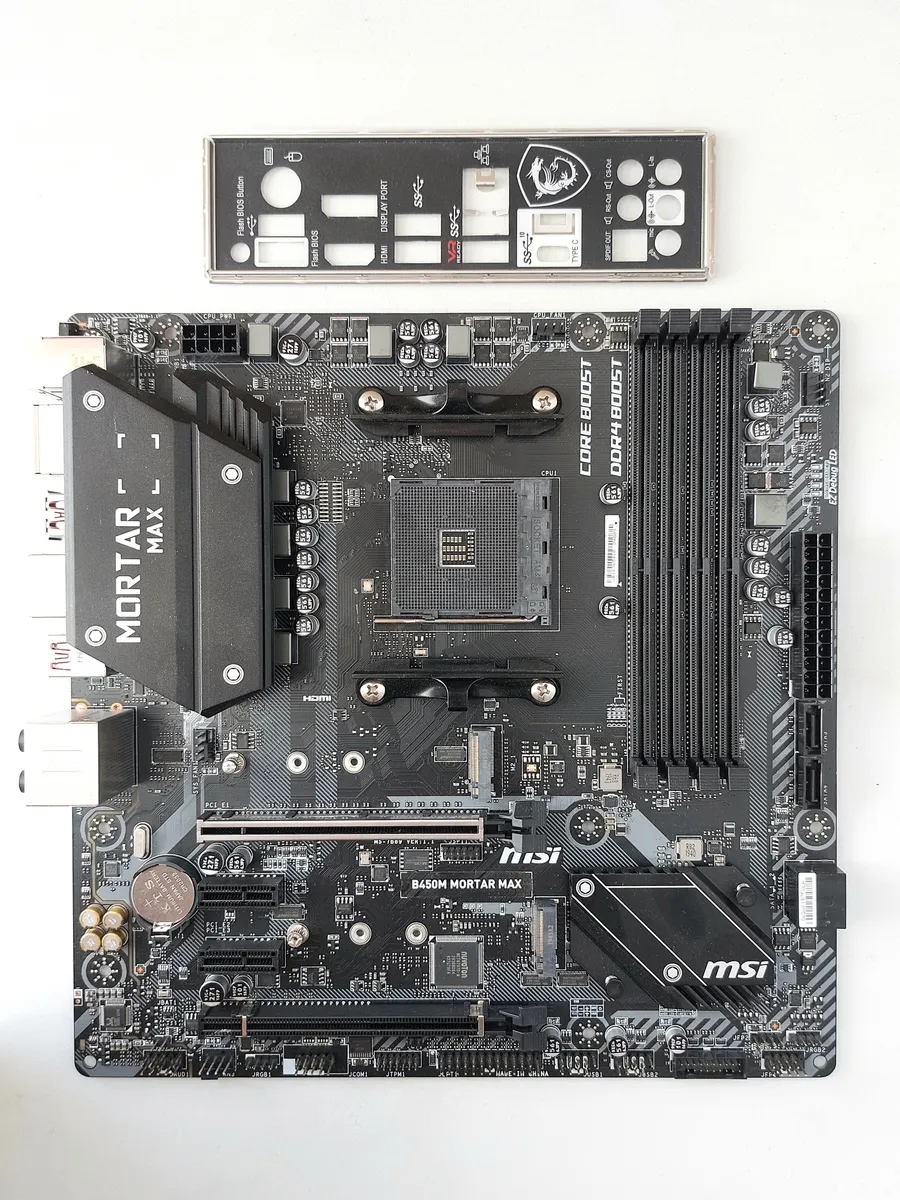 MSI B450M MORTAR MAX (AM4, AMD B450) материнская плата