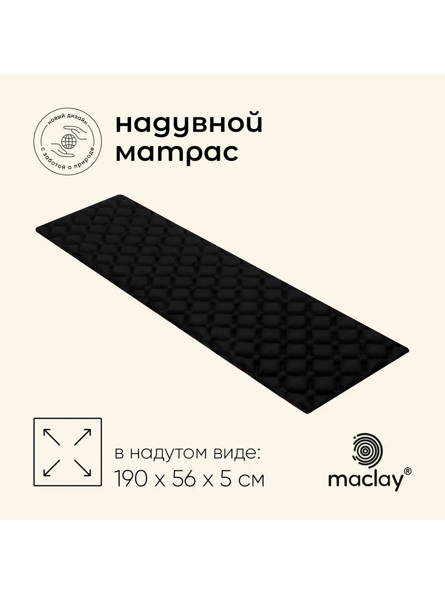 Коврик туристический, надувной матрас в палатку