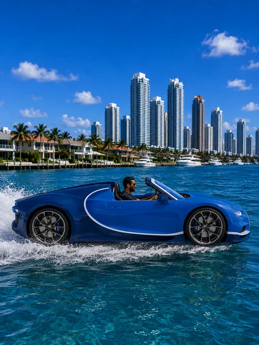 Премиальный катер-суперкар Bugatti, вариант, фото 2