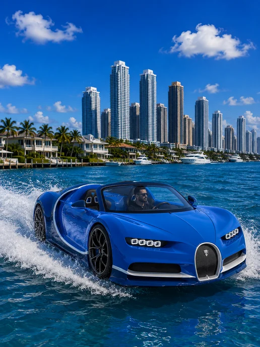 Премиальный катер-суперкар Bugatti, вариант, фото 3