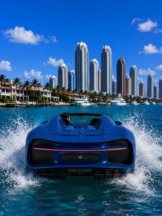 Премиальный катер-суперкар Bugatti, вариант, фото 5
