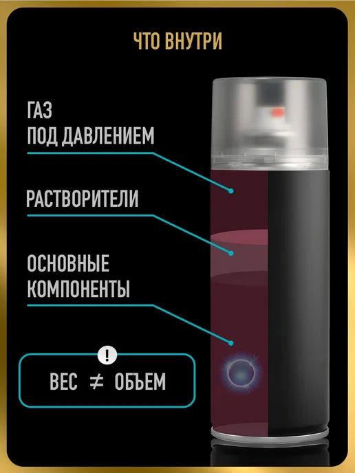HOTZ Лак акриловый 1К глянцевый 520 мл. - 2 шт, 520 мл, 2 шт, фото 8
