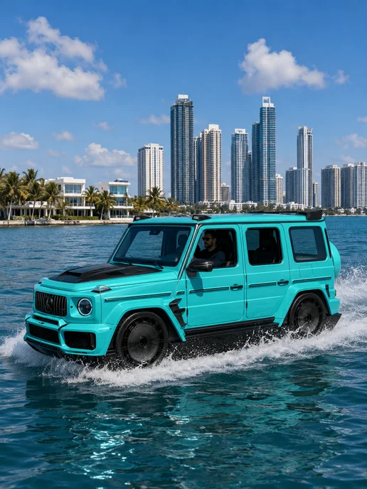 Премиальный катер-суперкар Mercedes G-Class, вариант, фото 2