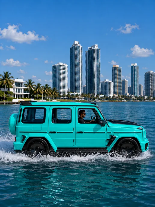 Премиальный катер-суперкар Mercedes G-Class, вариант, фото 4