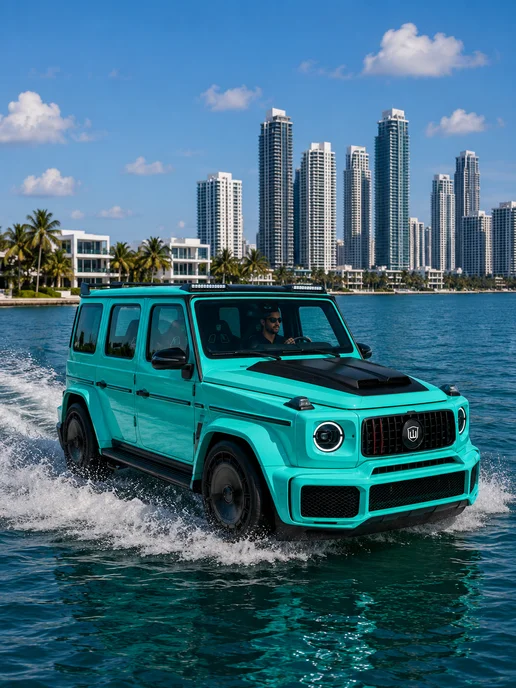 Премиальный катер-суперкар Mercedes G-Class, вариант, фото 5