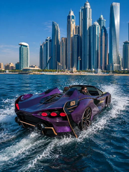 Премиальный катер-суперкар Lamborghini SF63, вариант, фото 3