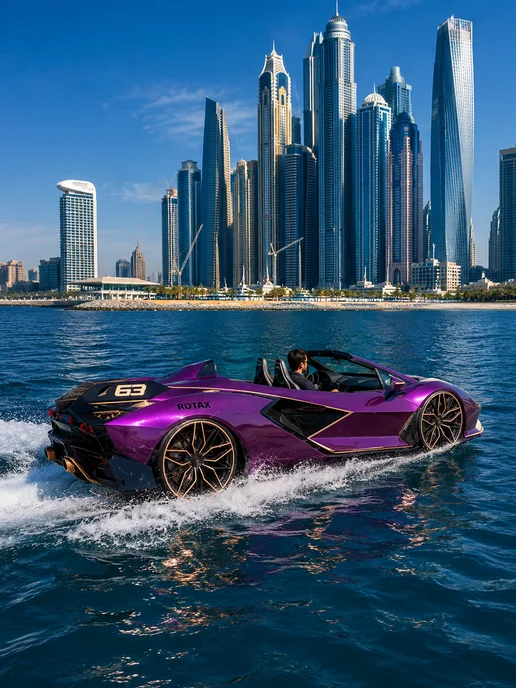 Премиальный катер-суперкар Lamborghini SF63, вариант, фото 4