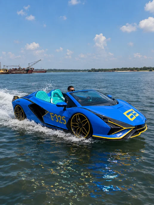 Премиальный катер-суперкар Lamborghini SF63, вариант, фото 5