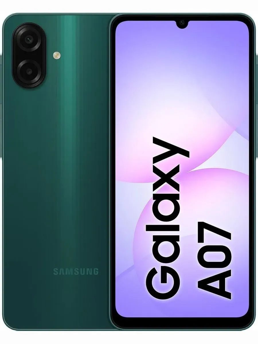 Смартфон Galaxy A07 6/128Gb, зеленый