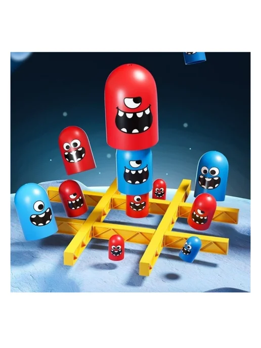 Игра настольная Большой ест маленького, желтый, фото 3